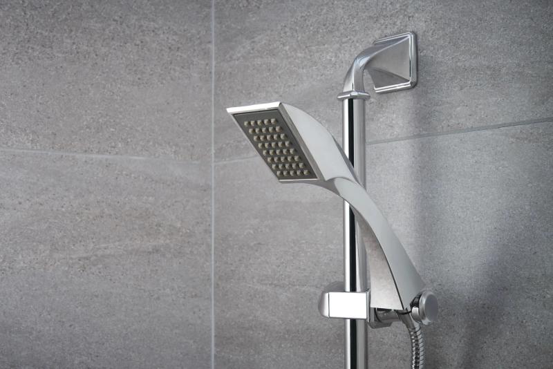 BRIZO Virage Single-Function Slide Bar Hand Shower — Chrome