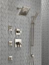 DELTA Zura Monitor 17 Series H2OKINETIC Shower Trim — Stainless