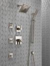 DELTA Zura Monitor 17 Series H2OKINETIC Shower Trim — Stainless